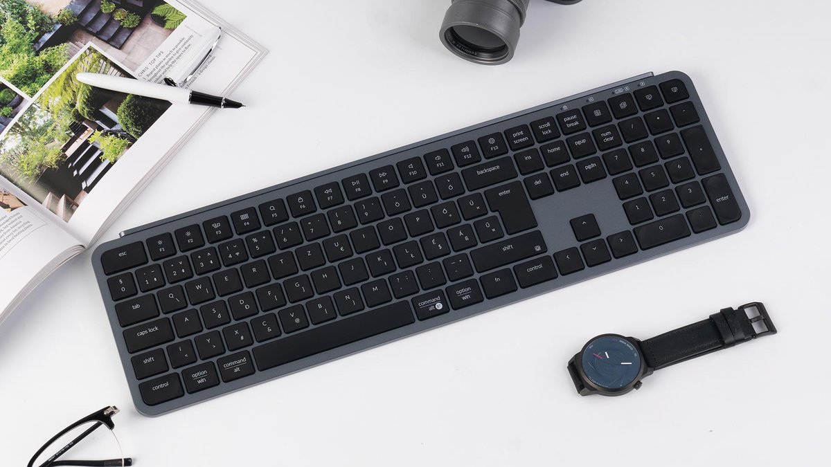 Keychron B6 Pro - clavier ultra-slim Scissor AZERTY belge