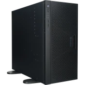 ALTERNATE Workstation AI avec tour SilverStone noire rack-mountable