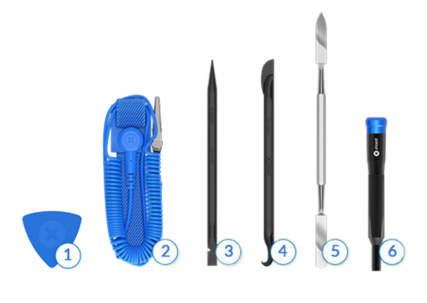 Verschillende iFixit hulptools 1