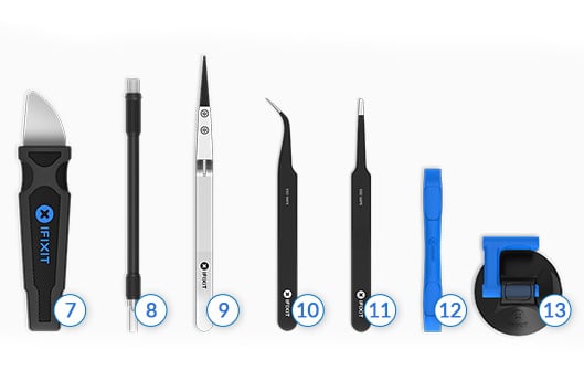 Verschillende iFixit hulptools 2