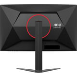 AOC C27G4Z2 27" Moniteur gaming incurvé Noir/rouge, 1x DisplayPort, 2x HDMI, 240 Hz