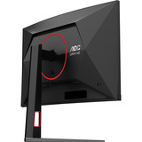 AOC  27" Moniteur gaming incurvé  Noir/Rouge