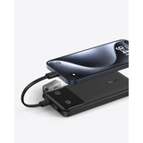 Anker Power Bank 22.5W, Powerbank Noir, USB-C, USB-A, 10 000 mAh