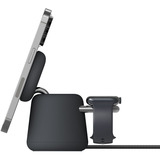 Belkin BoostCharge Pro 2-en-1 avec MagSafe (15 W), Station de recharge Noir
