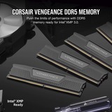 Corsair 96 Go DDR5-5600 (4x 24 Go) Quad-Kit, Mémoire vive Noir, CMK96GX5M4B5600C40, Vengeance, XMP 3.0