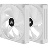 Corsair iCUE LINK QX140 RGB 140mm PWM Fans Starter Kit - Wit, Ventilateur de boîtier Blanc