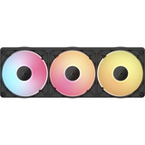 Corsair iCUE LINK RX360 II Unified Frame RGB-PWM refroidisseur d'air Noir