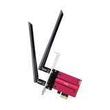 Cudy AX5400 Wi-Fi 6E Bluetooth 5.3 PCI-E Adapter, Adaptateur WLAN Rouge