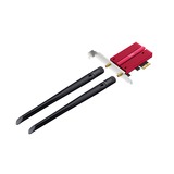 Cudy AX5400 Wi-Fi 6E Bluetooth 5.3 PCI-E Adapter, Adaptateur WLAN Rouge