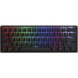 Ducky One 3 Mini RGB clavier gaming mécanique Noir, Layout BE (AZERTY), Cherry MX RGB Blue, 60%