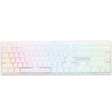 Ducky Zero 6108, clavier gaming Blanc, Layout BE, Cherry MX2A Blue