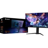 GIGABYTE AORUS FO32U2P 31.5" 4K UHD Moniteur gaming  Noir, 2x HDMI, DisplayPort, Mini-DisplayPort, 2x USB-A, USB-B, USB-C, 240 Hz