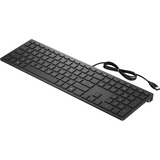 HP Clavier Pavilion 300 Noir, Layout BE