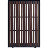 Lian Li A3-3WD, Panneau avant Noir/bois