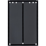 Lian Li A3-3WD, Panneau avant Noir/bois