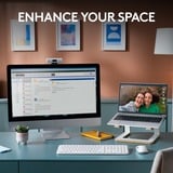 Logitech null set de bureau sans fil Blanc, Layout US-International (QWERTY)