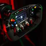 MOZA Lamborghini Essetza SCV12, Volant Noir, Roue de course, Noir, Aluminium, Fibre de carbone, 164 cm, 164 cm, 310 mm