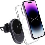 Mobiparts Magnetic Wireless Car Charger (15 W) V2, Chargeur Noir