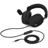 Sharkoon SKILLER SGH25 casque gaming over-ear Noir, PC, PlayStation 5, Xbox Series X|S