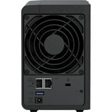 Synology DiskStation DS225+, NAS Noir, 1x LAN 1 GbE, 1x LAN 2,5 GbE, 2x USB 3.2 Gen 1