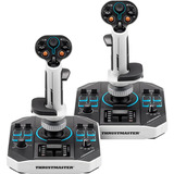 Thrustmaster Soldes 2 HOSAS Space Sim Duo, Manette de jeu Noir/Blanc