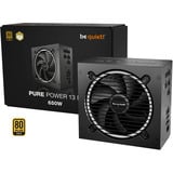 be quiet! Pure Power 13 M 650W alimentation  Noir, 1x 12-Pin High Power GPU, 2x PCIe, Cable Management 