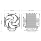 Arctic ACFRE00133A, Refroidisseur CPU 