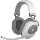 Corsair HS65 WIRELESS casque gaming over-ear Blanc, Bluetooth 5.2, 2,4 GHz USB, PC, PlayStation 5