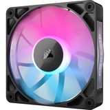 Corsair iCUE RX120 RGB Single, Ventilateur de boîtier Noir, 4 broches PWM