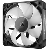 Corsair iCUE RX120 RGB Single, Ventilateur de boîtier Noir, 4 broches PWM