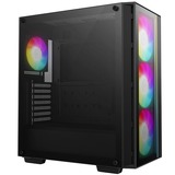 DeepCool MATREXX 55 V4 C boîtier midi tower Noir | 1x USB-A | 1x USB-C | RGB | Verre Trempé