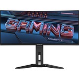 GIGABYTE MO34WQC OLED 34" Moniteur UltraWide gaming incurvé  Noir, 2x HDMI, DisplayPort, 2x USB-A, USB-B, USB-C, 175 Hz