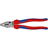 KNIPEX Pince combinée haute performance 225 mm, Pinces Rouge/Bleu