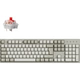 Keychron C2 Pro 8K-H1, clavier Beige, Layout BE, Keychron Super Rouge