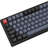 Keychron V6 Max-D3Z QMK RGB clavier mécanique Noir, Layout BE (AZERTY), Gateron Jupiter Brown, 100%, Hot-swappable, Bluetooth, 2.4GHz