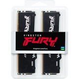 Kingston FURY 64 Go DDR5-6000 Kit, Mémoire vive Noir, KF560C30BBAK2-64, Fury Beast RGB, XMP