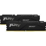 Kingston FURY Beast 16 Go DDR5-5600 (2x 8 Go) mémoire vive Noir, KF556C40BBK2-16, XMP 3.0