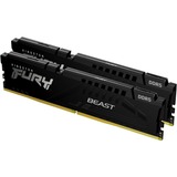 Kingston FURY Beast 16 Go DDR5-5600 (2x 8 Go) mémoire vive Noir, KF556C40BBK2-16, XMP 3.0