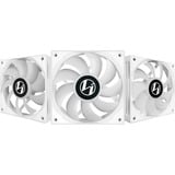 Lian Li ST120 Triple-pack, Ventilateur de boîtier Blanc, LED RGB, connecteur de ventilateur PWM à 4 broches