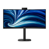 Philips 34B2U3600CH 34" Moniteur UltraWide incurvé  Noir, 120 Hz, HDMI, DisplayPort, audio, LAN, hub USB, webcam