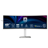 Philips 49B2U5900C 48.8" Moniteur UltraWide incurvé Noir/argent, 1x DisplayPort, 2x HDMI, 1x USB-C, 2x USB-A, 1x RJ-45