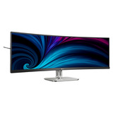 Philips 49B2U5900C 48.8" Moniteur UltraWide incurvé Noir/argent, 1x DisplayPort, 2x HDMI, 1x USB-C, 2x USB-A, 1x RJ-45
