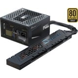 Seasonic Connect, 750 Watt alimentation  Noir, 750 W, 100 - 240 V, 50/60 Hz, 5 - 10 A, 100 W, 744 W