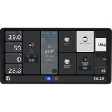 Shelly Wall Display X2i, Panneau de contrôle Argent