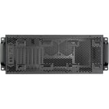 SilverStone  RM4A 4U boîtier rack Noir | 2x USB-A | 1x USB-C