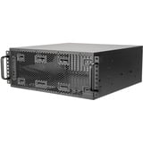 SilverStone  RM4A 4U boîtier rack Noir | 2x USB-A | 1x USB-C