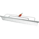 WOLF-Garten 4008423878011 non classé, Râteau Rouge/Jaune, Râteau pour pelouse, 1 pièce(s), 580 mm