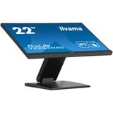 iiyama ProLite T2254MSC-B1AG 22" Moniteur tactile  Noir, Touch, HDMI, DisplayPort, USB, Audio