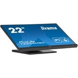 iiyama ProLite T2254MSC-B1AG 22" Moniteur tactile  Noir, Touch, HDMI, DisplayPort, USB, Audio