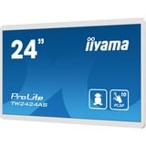 iiyama ProLite TW2424AS-W1, Affichage public Blanc, Touch, HDMI, USB, WLAN, LAN, Android